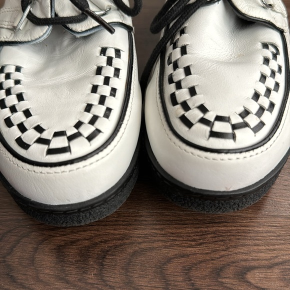 Aldo white and black platform loafers - Picture 2 of 10